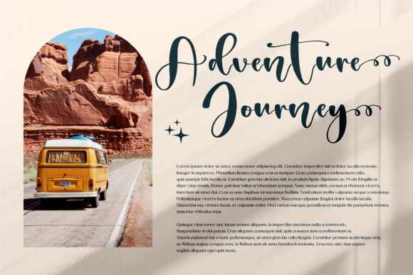 Melantic Beauty Font Poster 3
