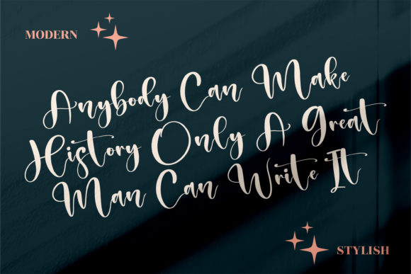 Melantic Beauty Font Poster 10