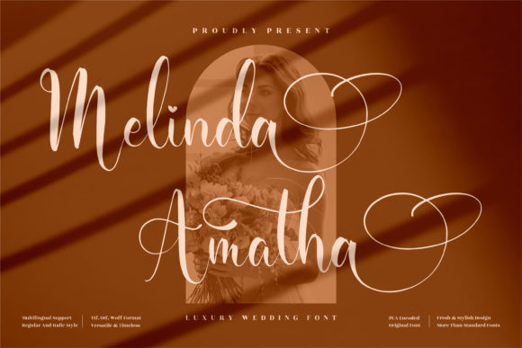 Melinda Amatha Font Poster 1