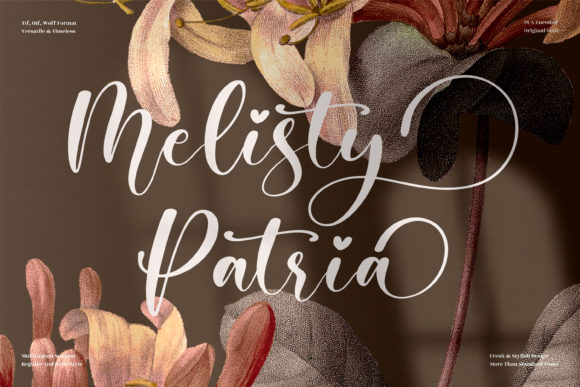 Melisty Patria Font Poster 1