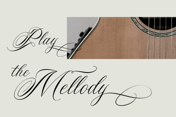 Melody of Love Font Poster 9