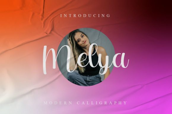 Melya Font Poster 1