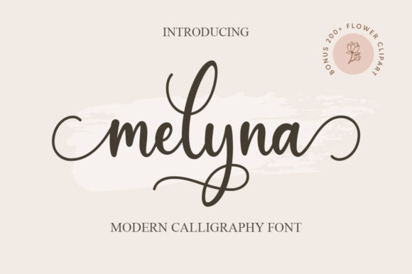 Melyna Font Poster 1