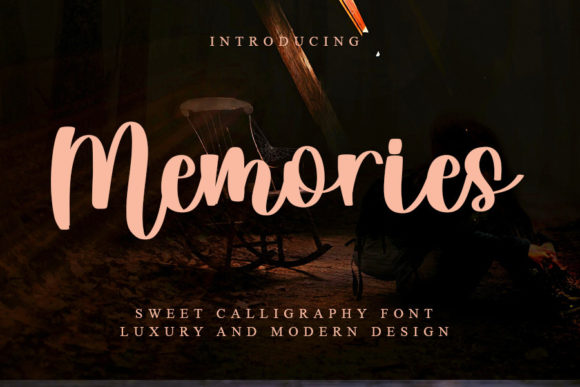 Memories Font Poster 1