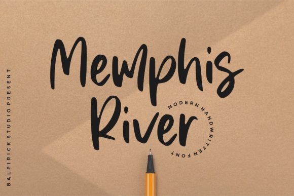 Memphis River Font