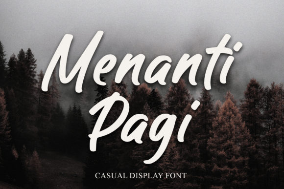 Menanti Pagi Font Poster 1