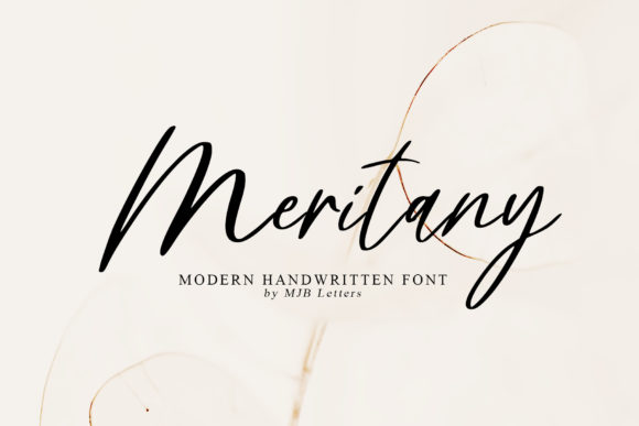 Meritany Font