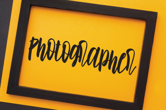 Mermaid Font Poster 2