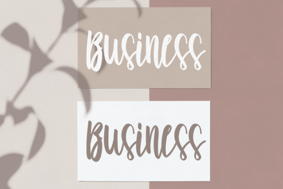 Mermaid Font Poster 3