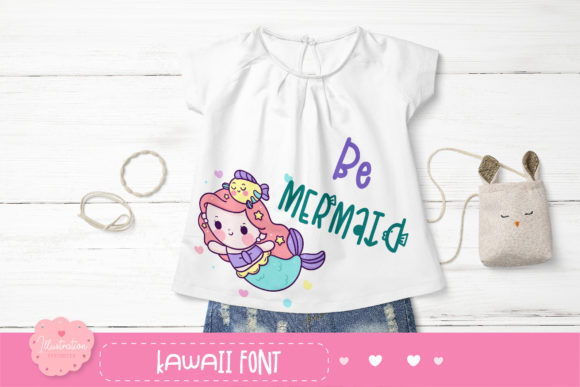 Mermaid Enjoy Font Poster 3