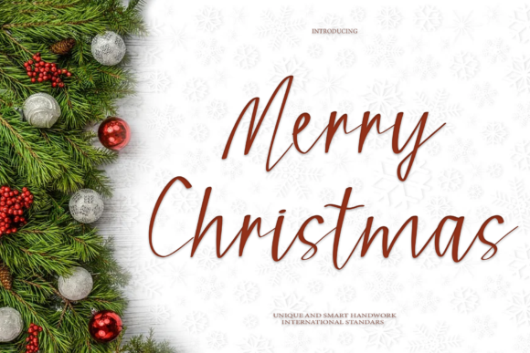 Merry Christmas Font