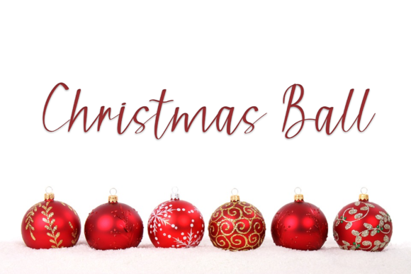 Merry Christmas Font Poster 4
