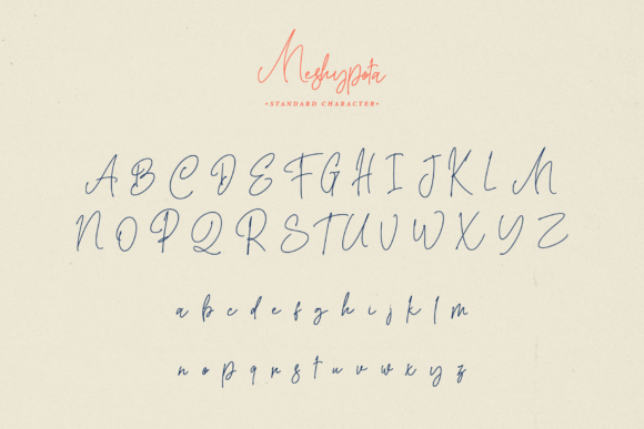 Meshypota Font Poster 9