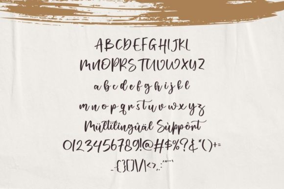 Midlake Font Poster 5