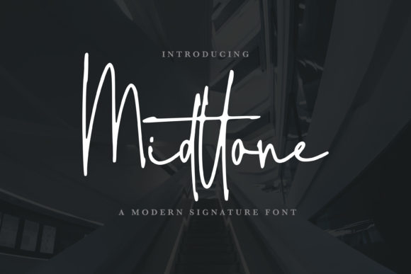 Midttone Font Poster 1