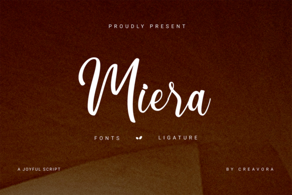 Miera Font Poster 1