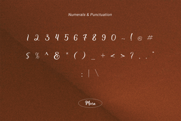 Miera Font Poster 4