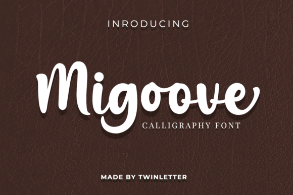 Migoove Font Poster 1