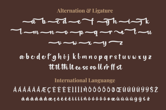 Migoove Font Poster 12