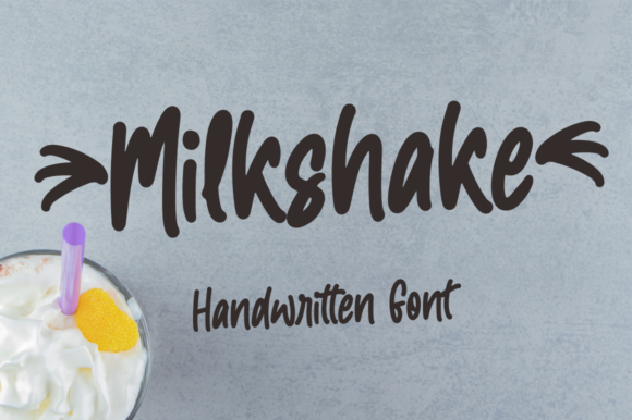 Milkshake Font