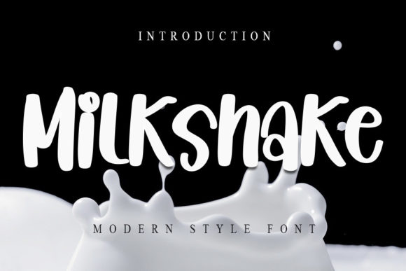 Milkshake Font