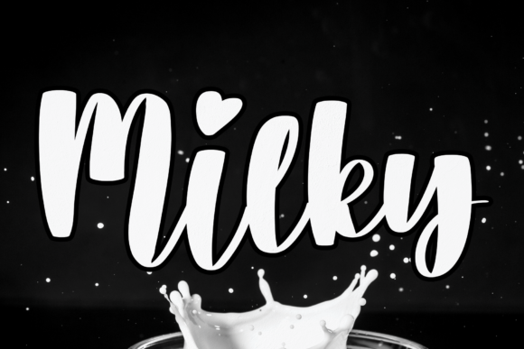 Milky Font