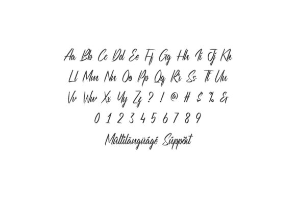 Milldams Font Poster 3