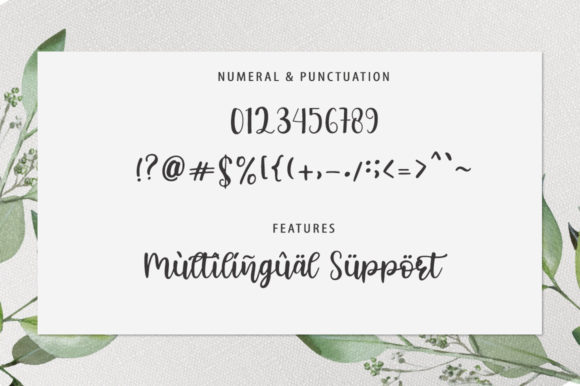 Mirabella Font Poster 11