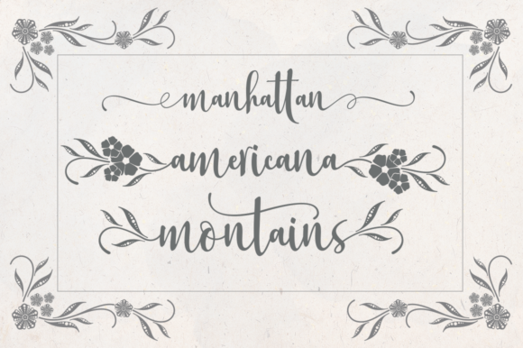 Misteris Font Poster 8