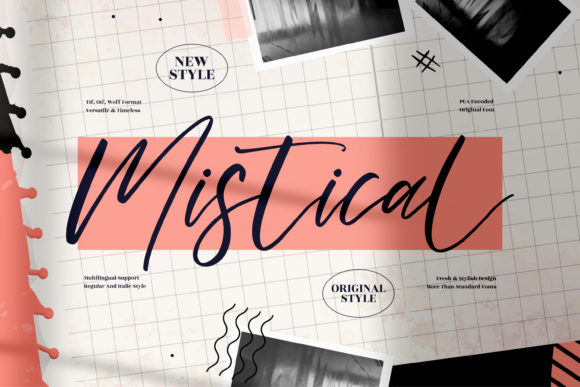 Mistical Font Poster 1
