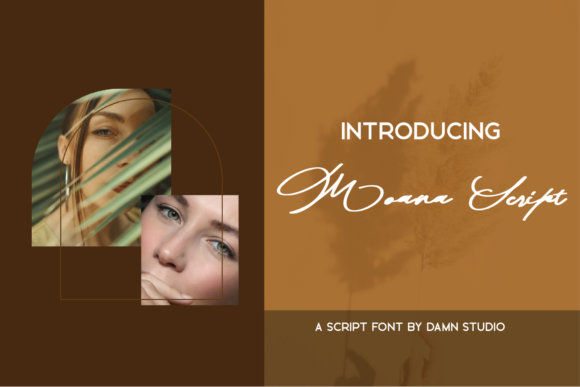 Moana Script Font Poster 1