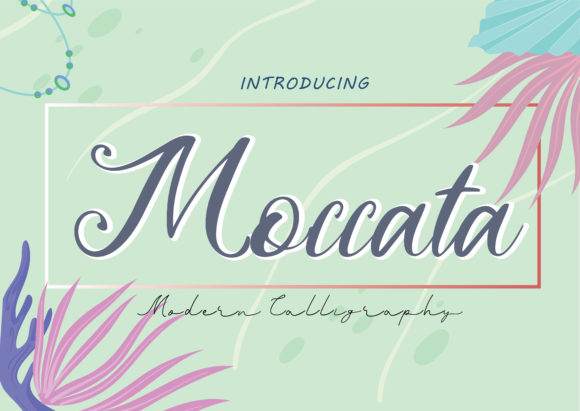 Moccata Font Poster 1