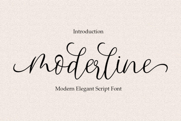 Moderline Font