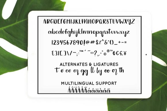 Mojito Font Poster 7