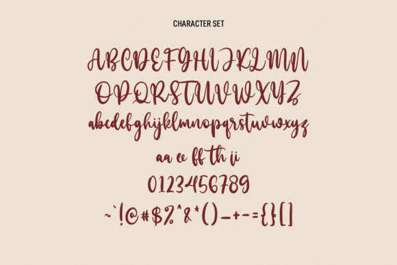 Mollekula Script Font Poster 8