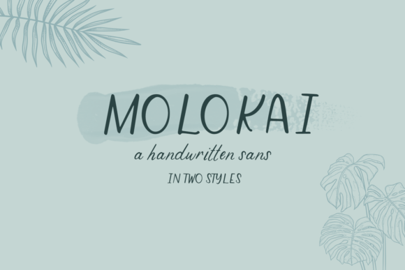 Molokai Font Poster 1