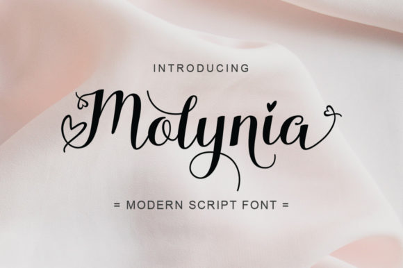 Molynia Font Poster 1