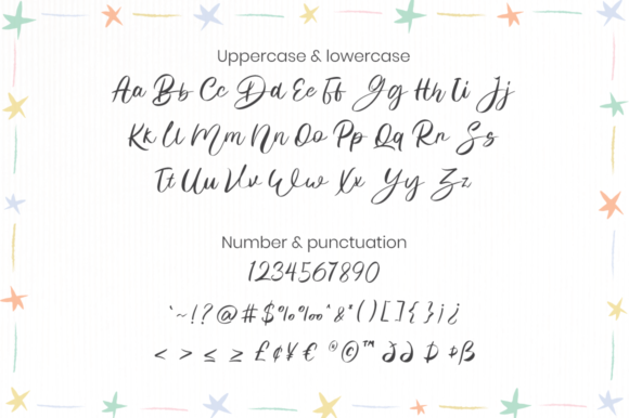 Monatha Font Poster 4