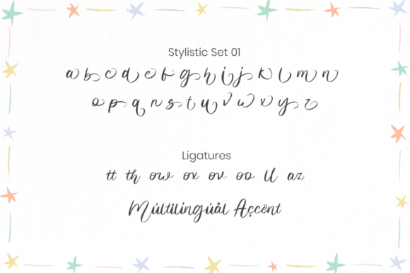 Monatha Font Poster 5
