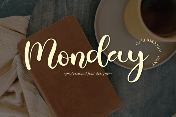 Monday Font Poster 1