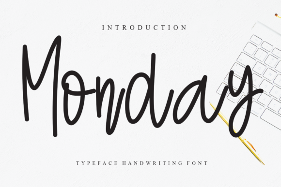 Monday Font Poster 1