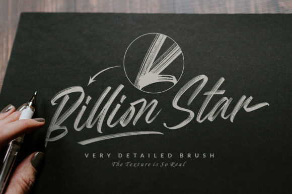 Monday Handbrush Font Poster 3