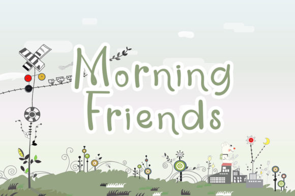 Monday Story Font Poster 2