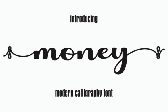 Money Font Poster 1