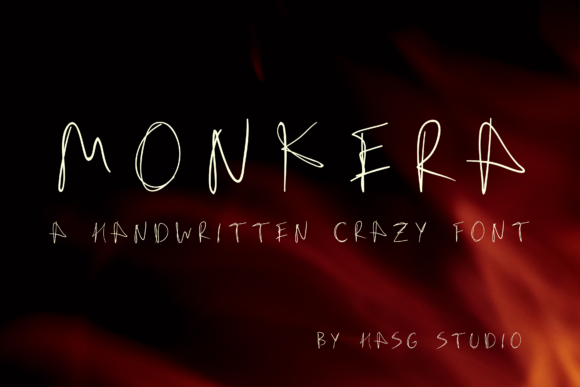 Monkera Font Poster 1