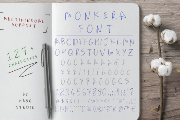 Monkera Font Poster 5
