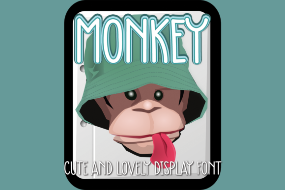 Monkey Font Poster 1