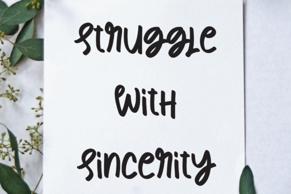Monkey Holiday Font Poster 2