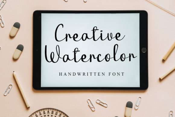 Monogram Letter Font Poster 4