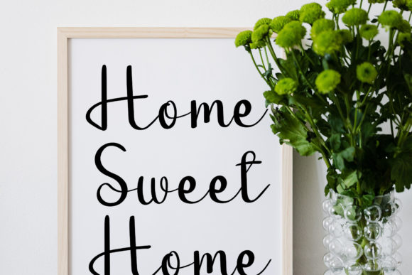 Monogram Letter Font Poster 5